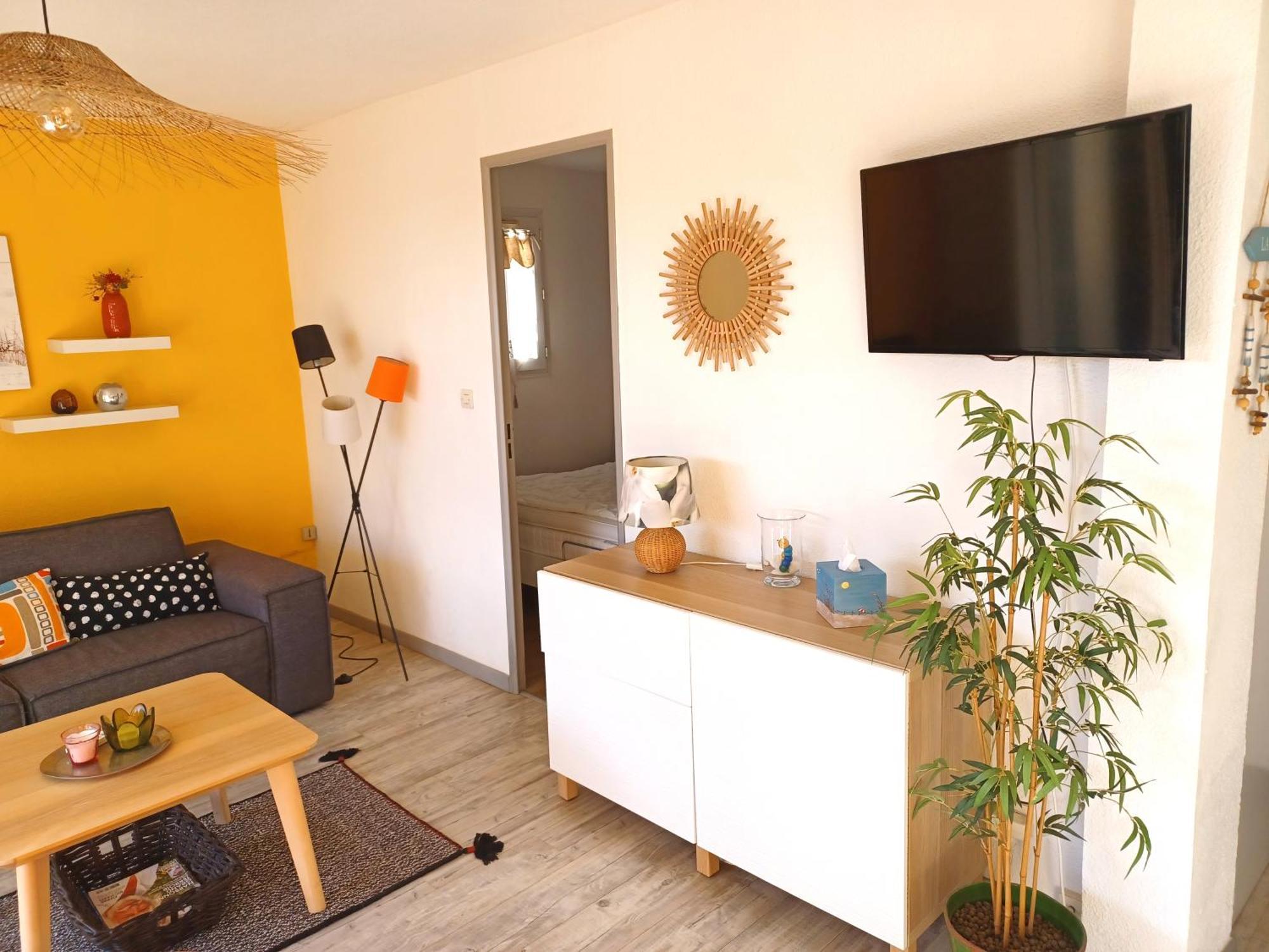 Plain-Pied Jardin 6 Personnes Clim Vue Mer Parking Wifi Terrasse Piscine Dans La Residence Saint-Pierre-la-Mer  Esterno foto